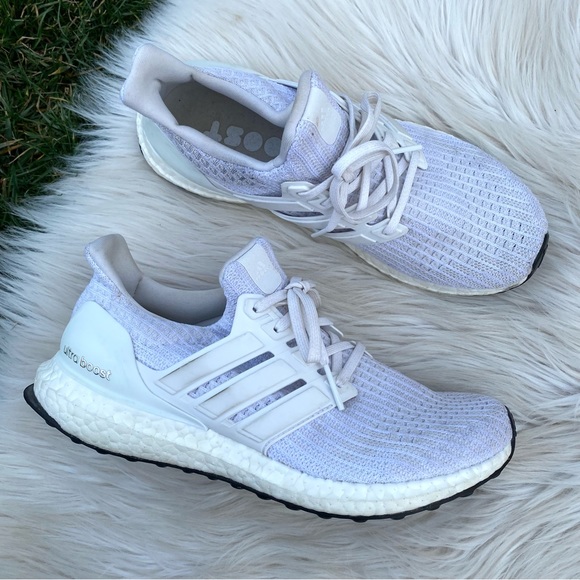 adidas | Shoes | Adidas Ultra Boost 3 White Sneakers 85 | Poshmark